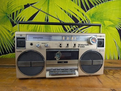 Ghettoblaster Interfunk IF 2353 Boombox Vintage Kassettenrekorder 70er