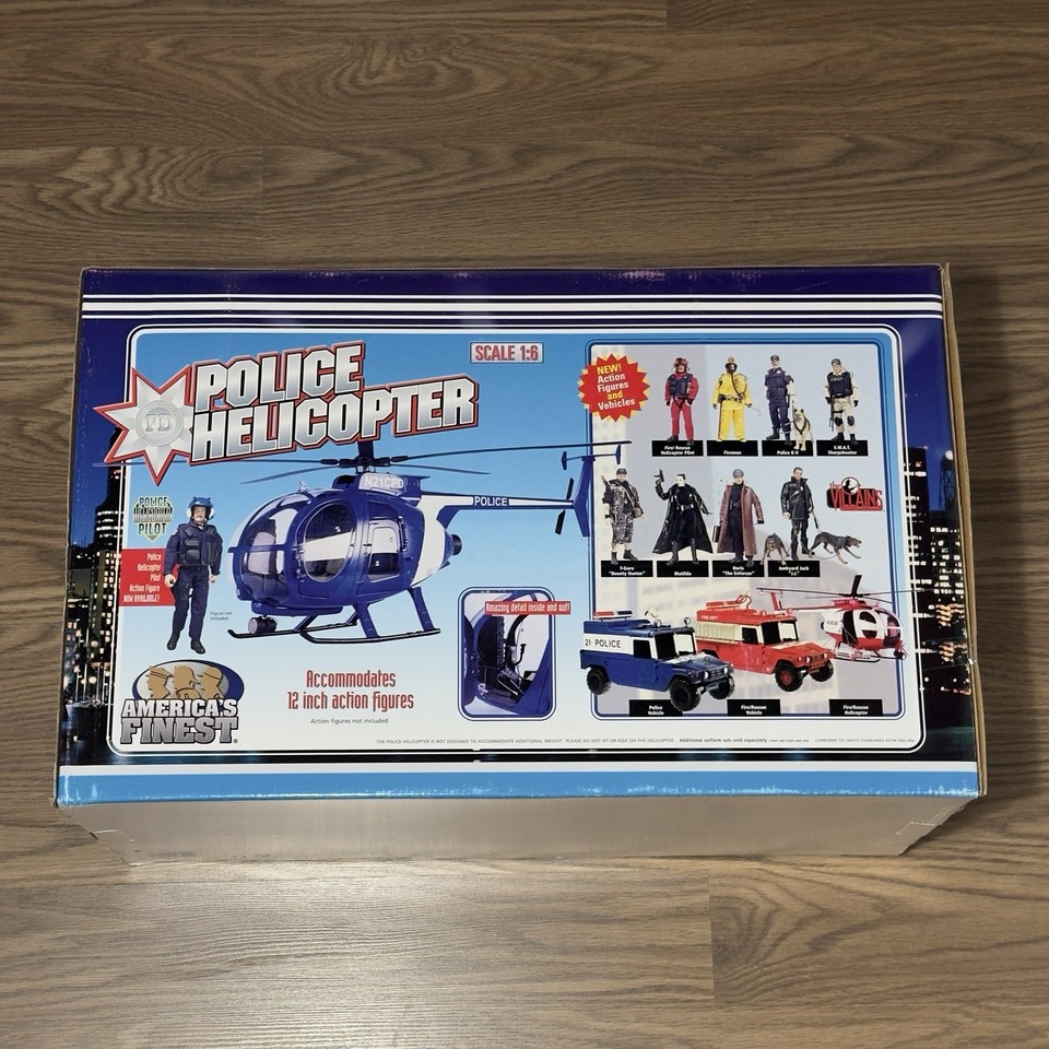 Hélicoptère 1/6 America's Finest Police - Avec Pilote - Neuf