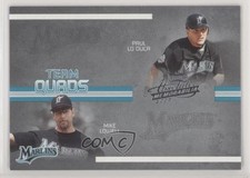 2005 Playoff Absolute Memorabilia Team Quads 38/150 Paul Lo Duca Mike Lowell 0c2