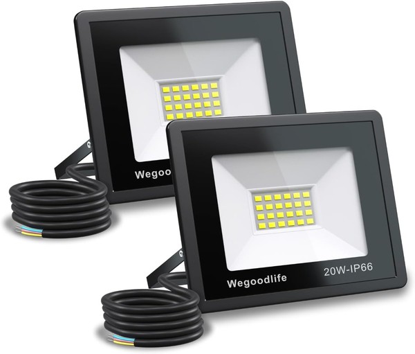 LED Strahler 20W 1510LM Warmweiß 3000K IP66 Wasserdicht FüR AußEn Garten Garage-image