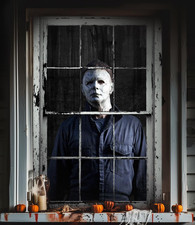 Halloween Horror Curtain, Halloween Decoration, Window Door Cover