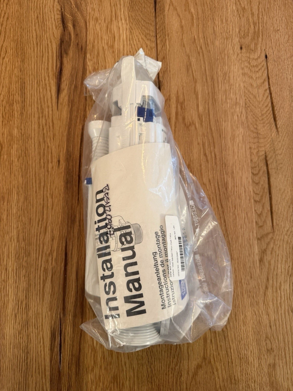 Geberit 272.404.00.1 Toilet Dual Flush Cistern Valve Type 290 SV20967 - New 2
