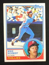 1983 TOPPS Mike Schmidt #300