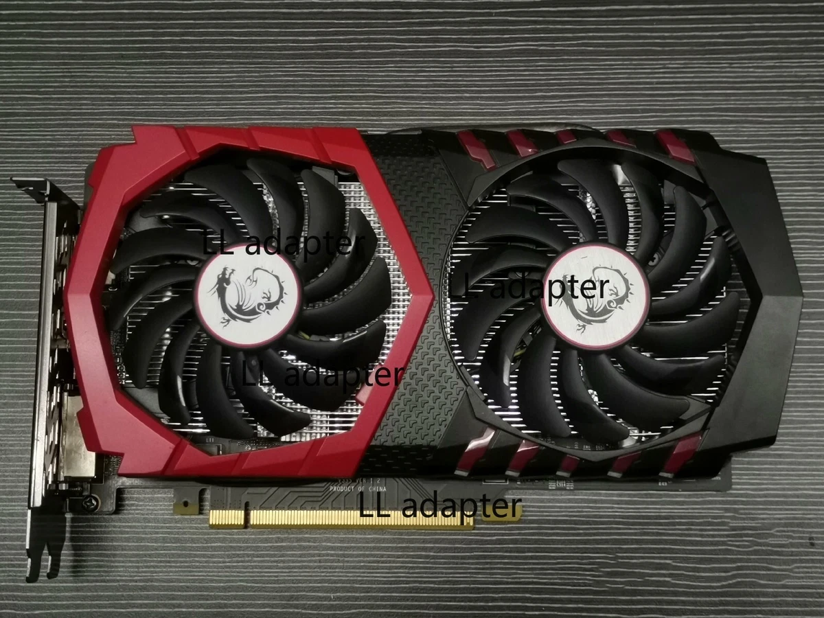 MSI NVIDIA GeForce GTX 1050 Ti 4 GB Memory Computer Graphics Cards