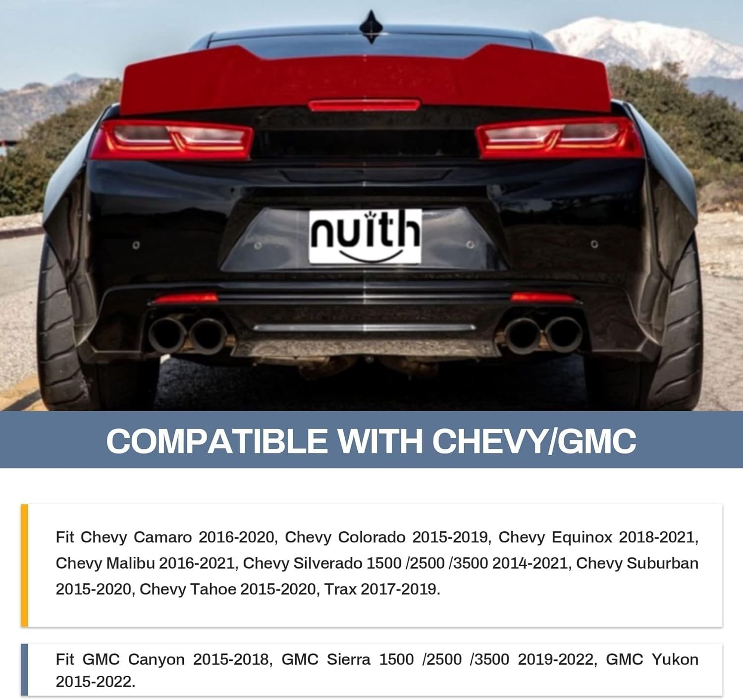 NuIth Add Amp Amplifier Subwoofer Interface Kit Fit for 2014-2021 GM Vehicles