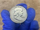 1953 -D Franklin Half Dollar - 90% Silver- US Coin - 1 Coin -