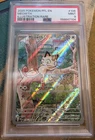 Pokemon TCG 2025 Me02 Phantasmal Flames Meowth #106/094 EN Holo PSA 9