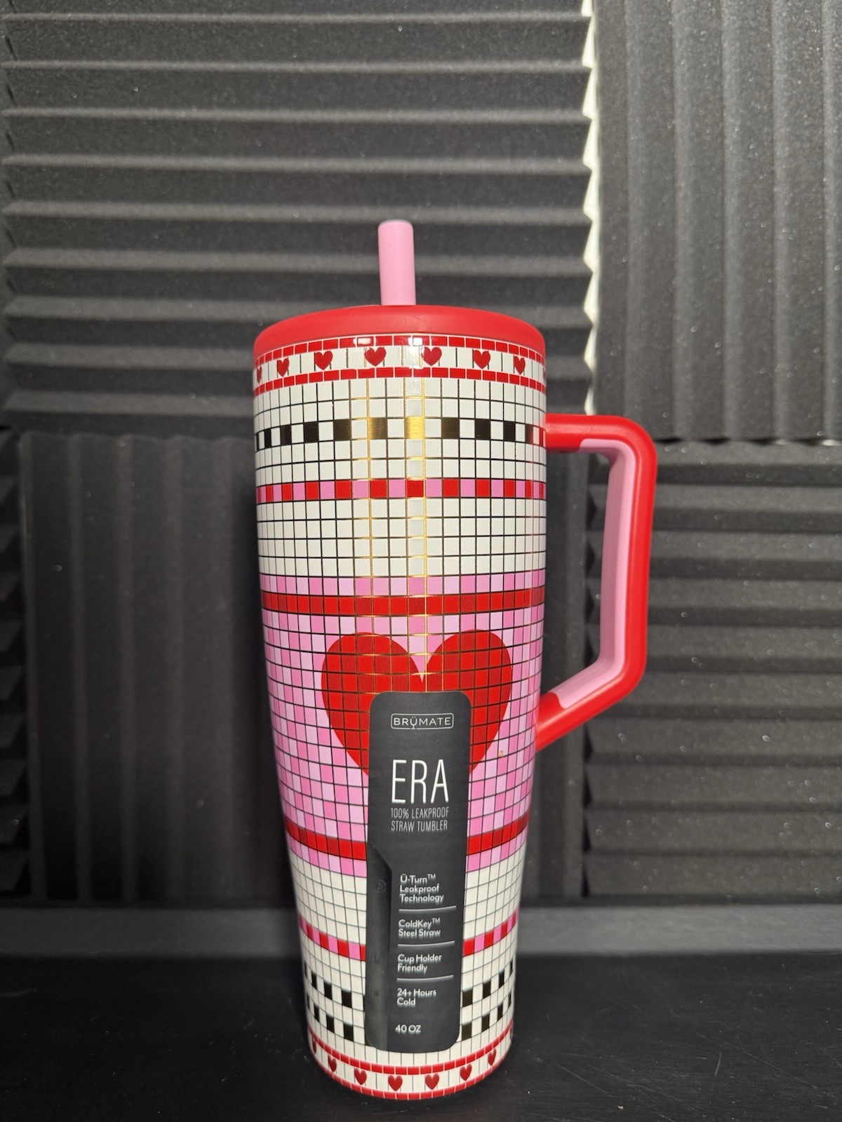 BruMate X Anthropologie 2025 Valentine's Exclusive LOVE ON LOCK 40oz Era IN HAND