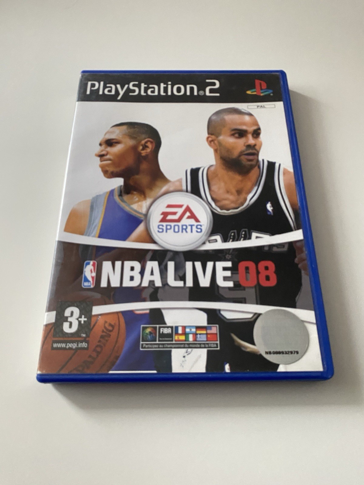 EA SPORTS NBA LIVE 08 2008 PLAYSTATION 2 PS2 EDITION FR PAL