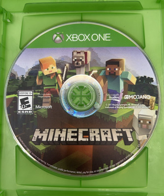 Minecraft Xbox One Disc Only