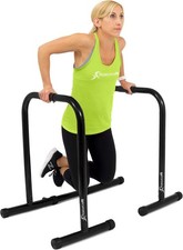 ProsourceFit Dip Stand Station, Heavy Duty Adjustable Height Upper Body Equip...