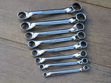 Snap On Xsm608 8 Pc Metric Short 10 Offset 12 Point Box Wrench Set 6mm - 20mm