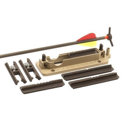 Goat Tuff 1200 GT Arrow Fletcher, Compact Fletching Tool for Bow Arrow Making