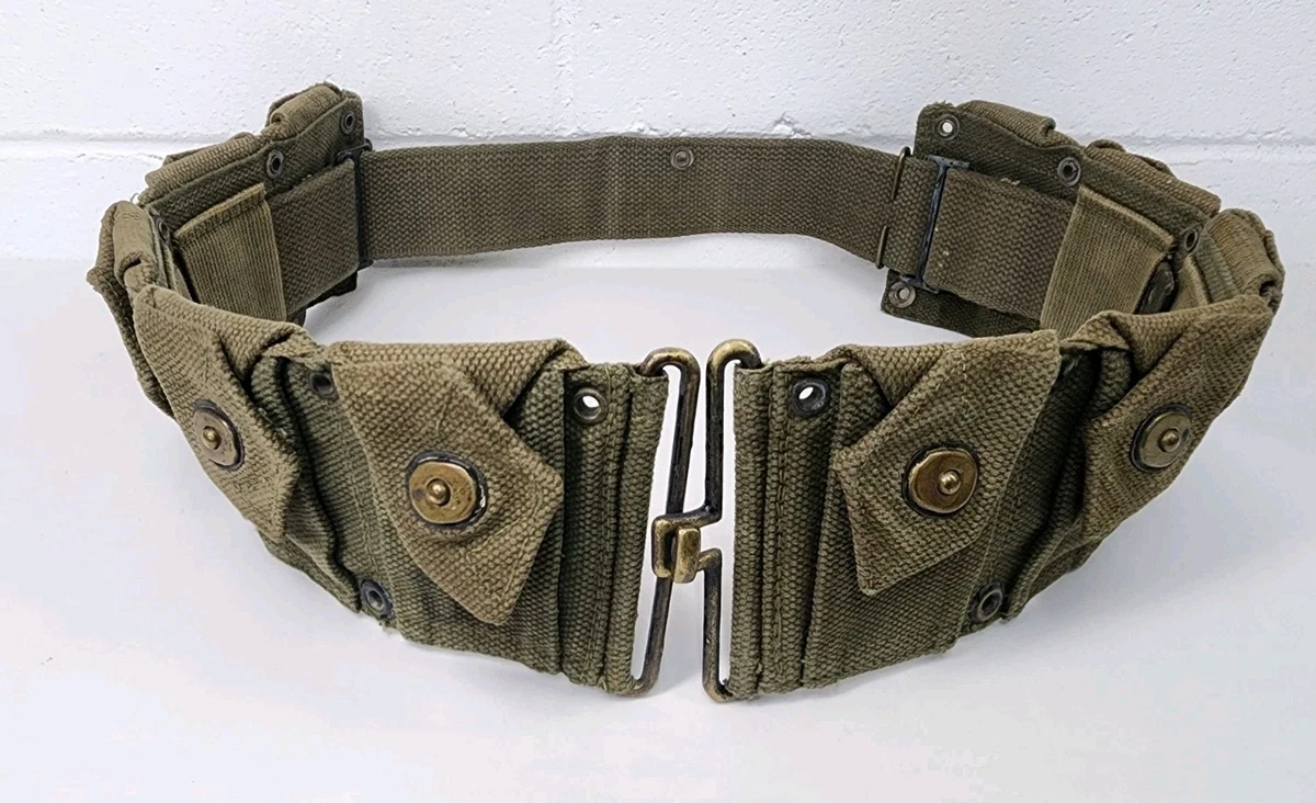 Wwii Army Belt In Original Ww Ii Us Field Gear & Equipment for