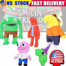 Smiling Friends Plush Toys Doll,Cartoon Stuffed Animal Doll Plushies Kids Gifts
