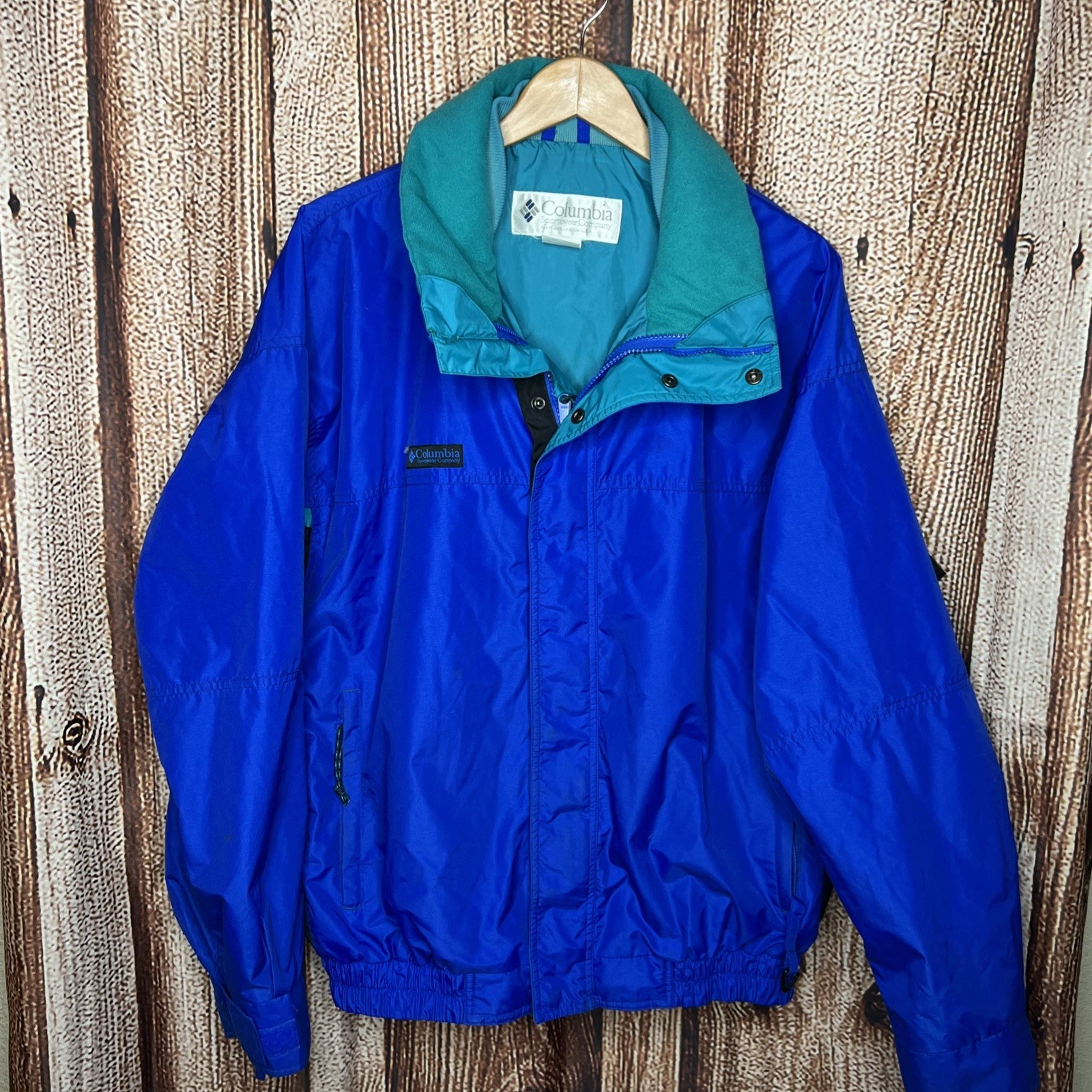 Vintage Columbia Mens L Bugaboo Jacket Blue
Opens in a new window or tab