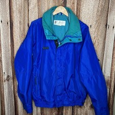 Vintage Columbia Mens L Bugaboo Jacket Blue