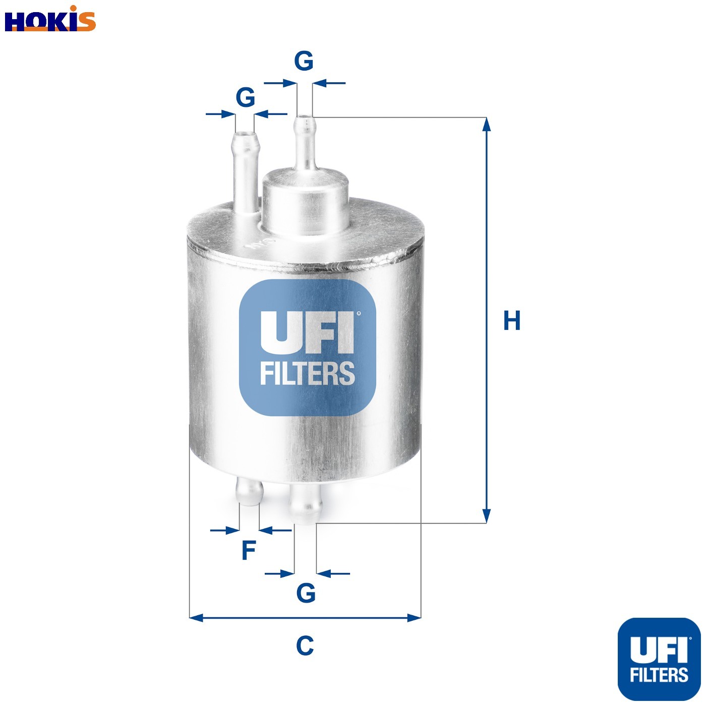 Ufi Filters Ufi 31.834.00 Fuel Filter - Image 3