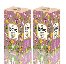 Typhoo Detoxing Organic Slim Tea - 40 envelope bags  2 Packs of 20 bags 
