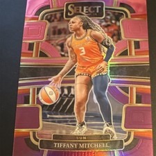 Panini Select WNBA Concourse Prizm Tiffany Mitchell Sun #44 Serial Numbered /99