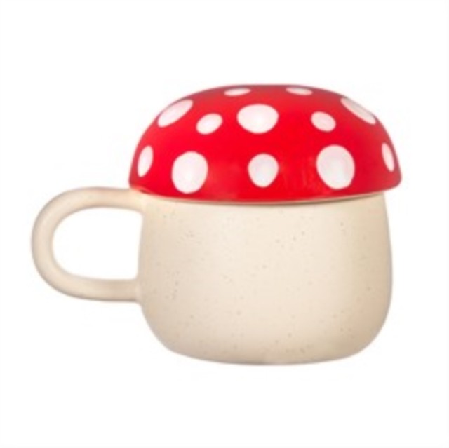 Sass & Belle Red Mushroom Mug with Lid (Paperback Book)