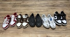 Lotto scarpe Nike Yeezy Adidas taglia da 5 anni, 6 1/2 Y 7 Y 8 1/2 anni