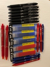 Pilot Frixion ball erasable gel ink refills and pens