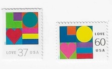 US 2002 Love set 37c & 60c set SG 4170-4171 MNH mint *COMBINED POSTAGE*