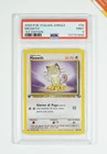 Pokemon PSA 9 Meowth #48 Jungle 1st Edition 2000 Italian