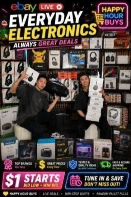 SUDDEN DEATH HAPPY HOUR! Speakers, Home Goods, Electronics & More!