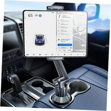  Tablet Holder for Car, for iPad Cup Holder Car Mount with 1.57" Depth Large 