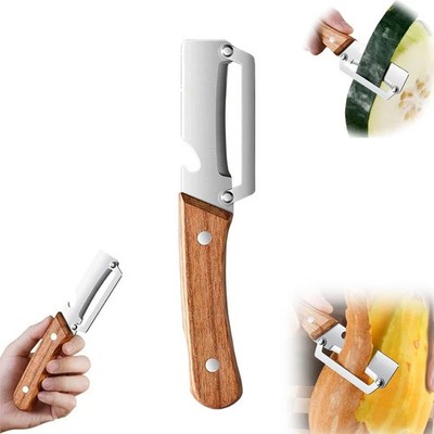 Multi-Functional Vegetable Stainless Steel Peeler for Kitchen with Bottle Opener