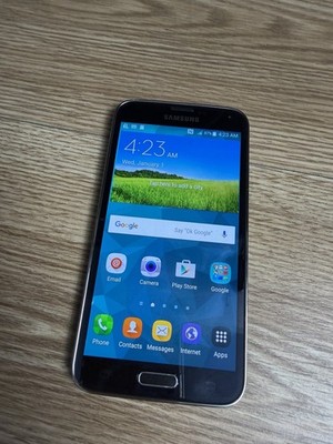 Samsung Galaxy S5 - 16 GB - Charcoal Black (T-Mobile) for sale