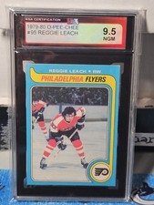 79-80 O-Pee-Chee Reggie Leach 🚨🚨🚨 KSA 9.5 Near Gem Mint