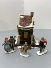 Dept 56 Childe Pond Set of 4 Heritage Village Collection 5903-0 w/Box