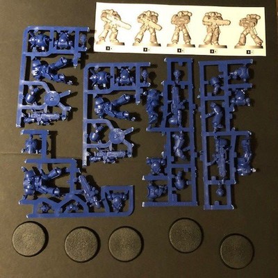 Warhammer 40.000 - Know No Fear - 5 Man Primaris Space Marine Hellblaster Squad