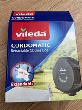 Vileda Cordomatic Automatic Retractable clothes washing Line Indoor/outdoor 15m