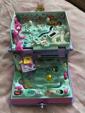 Polly Pocket Bluebird Sparkling Mermaid Adventure 1995 Vintage No Figures
