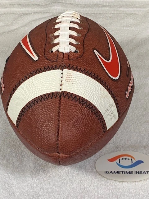 Bola de futebol universitária usada 2024 Nike Vapor Elite Ole Miss Rebels jogo - Imagem 4 de 4