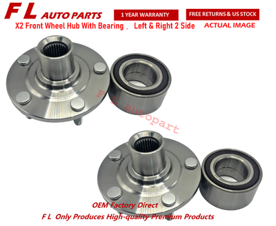 #ad X2 Front Wheel Hub amp; Bearing For Mitsubishi Outlander Sport 2011 2018 3880A018 $182.00