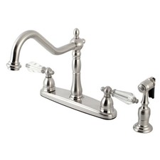 Kingston Brass KB175WLLBS Wilshire 1.8 GPM Standard Kitchen - Nickel