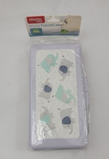 PLAYTEX BABY Wipes Travel Case 2 Pack ELEPHANTS Chevrons Plastic Container Box