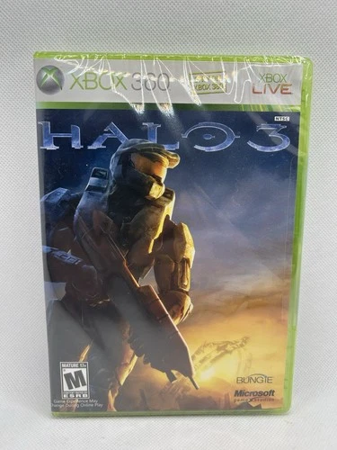Halo 3 (Microsoft Xbox 360, 2007) white label **BRAND NEW** factory-sealed READ