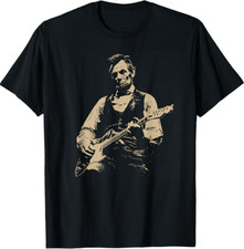 Abraham Lincoln Abe Lincoln Playing Guitar Retro Vintage T-Shirt