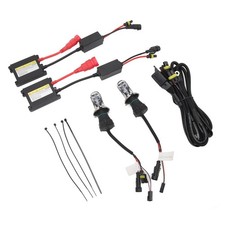 8000K Blue Xenon Headlights 5500LM H4 Xenon Bulb 55W Xenon Bulb Kit For All