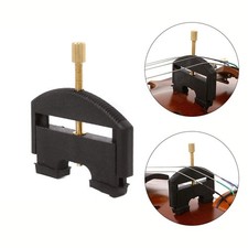 Compact Violin Bridge Replacement Tool for Portable String Replacement