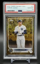 2022 Topps Gilded Collection⚾️Aaron Judge Gold Ref. #/99💥PSA 10 Gem Mint💥3xMVP