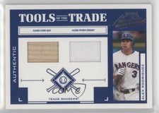 2004 Playoff Absolute Memorabilia Blue Combo Materials /250 Alex Rodriguez 0e2x