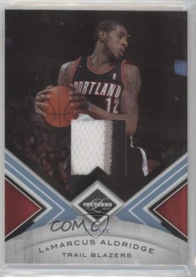 2010-11 Panini Limited Materials Prime 6/25 LaMarcus Aldridge #78 0du