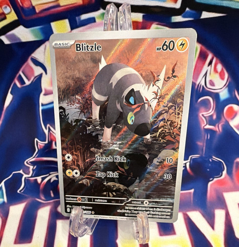 Pokémon TCG Blitzle 114/086 SV: White Flare Holo Illustration Rare English 60HP